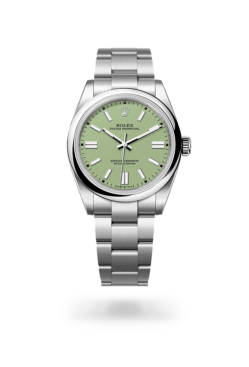 Rolex Oyster Perpetual in Oystersteel M134300-0006- Montecristo Jewellers