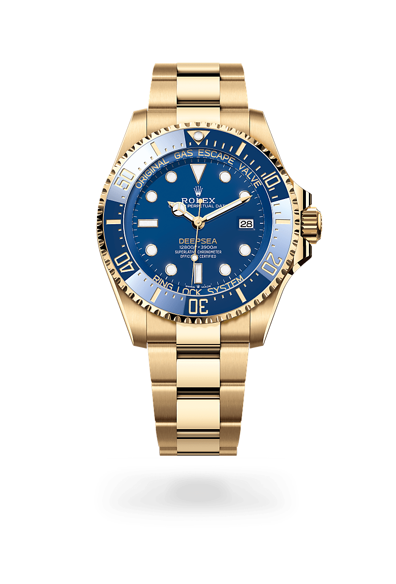 Rolex Deepsea in 18 ct yellow gold M136668LB-0001- Montecristo Jewellers
