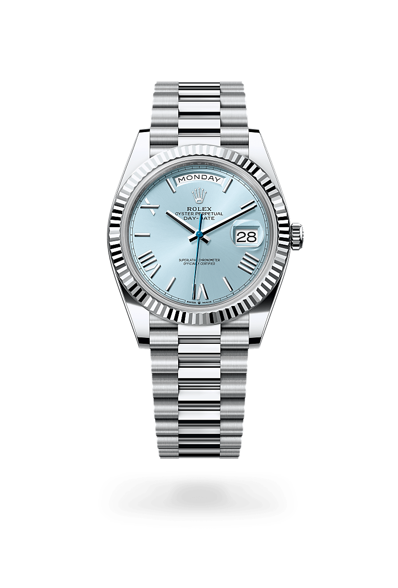 Rolex Day-Date in Platinum M228236-0012- Montecristo Jewellers