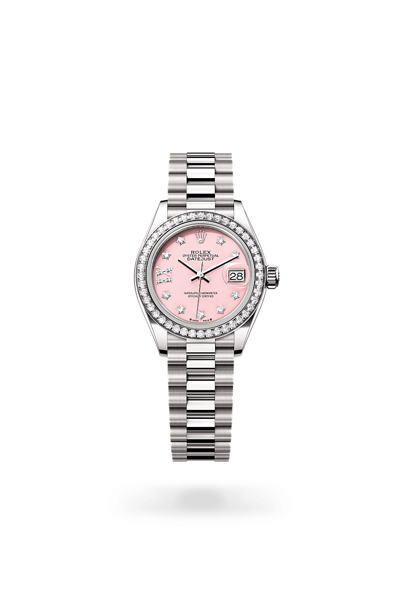 Rolex Lady-Datejust in 18 ct white gold M279139RBR-0002- Montecristo Jewellers Rolex Lady-Datejust in 18 ct white gold M279139RBR-0002- Montecristo Jewellers