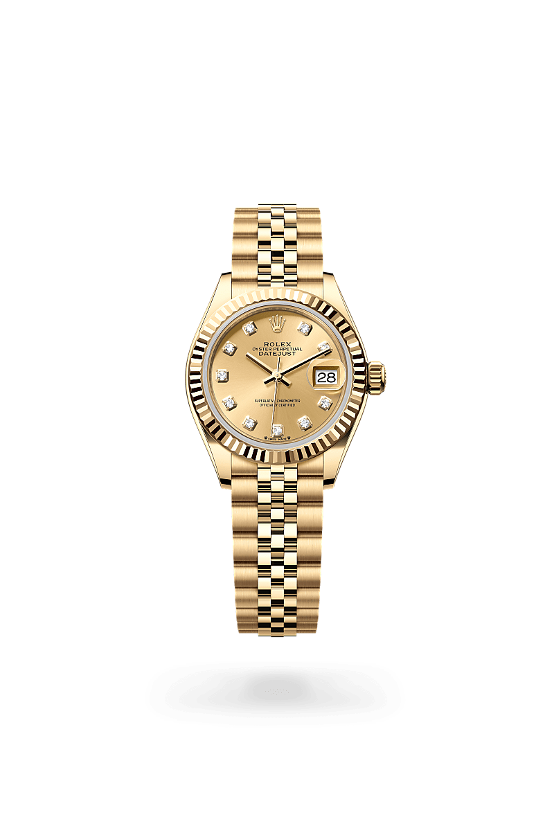 Rolex Lady-Datejust in 18 ct yellow gold M279178-0024- Montecristo Jewellers