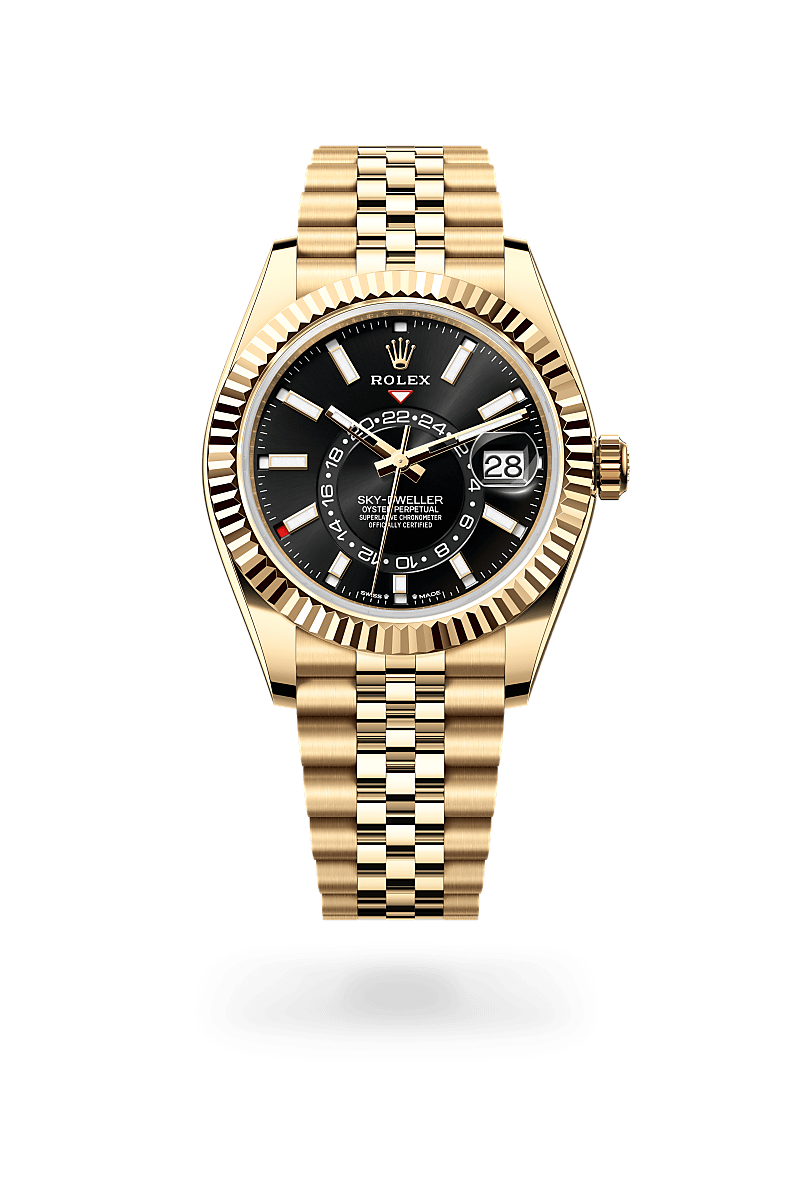 Rolex Sky-Dweller in 18 ct yellow gold M336938-0005- Montecristo Jewellers