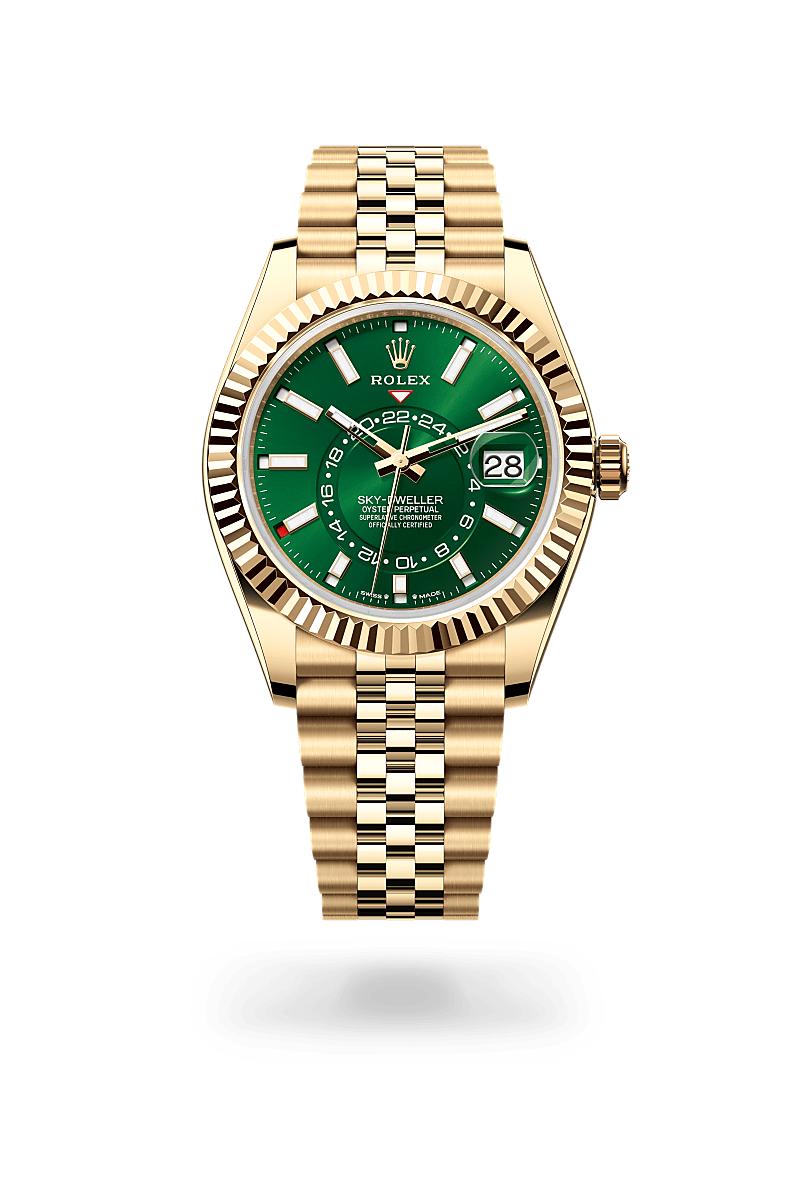 Rolex Sky-Dweller in 18 ct yellow gold M336938-0008- Montecristo Jewellers